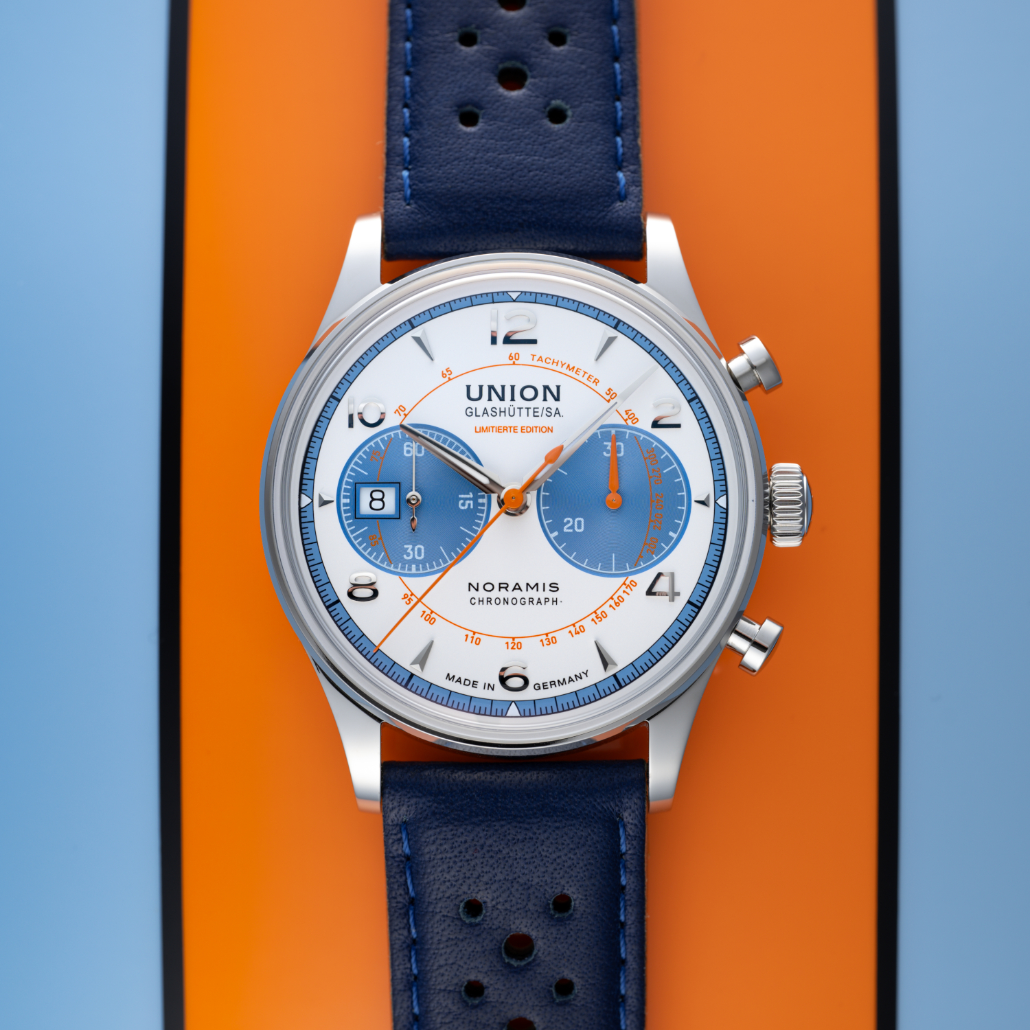 Union Glashütte Noramis Chronograph Sachsen Classic 2024 Limited Edition - front