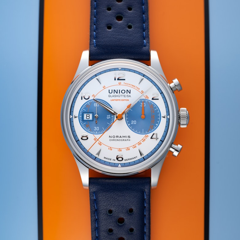 Union Glashütte Noramis Chronograph Sachsen Classic 2024 Limited Edition - front