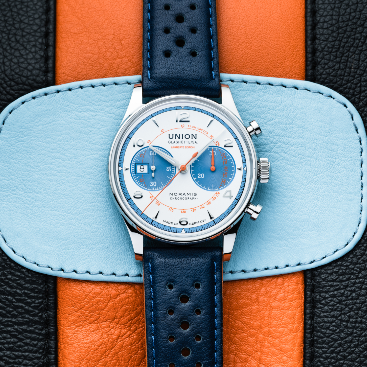 Union Glashütte Noramis Chronograph Sachsen Classic 2024 Limited Edition - leather