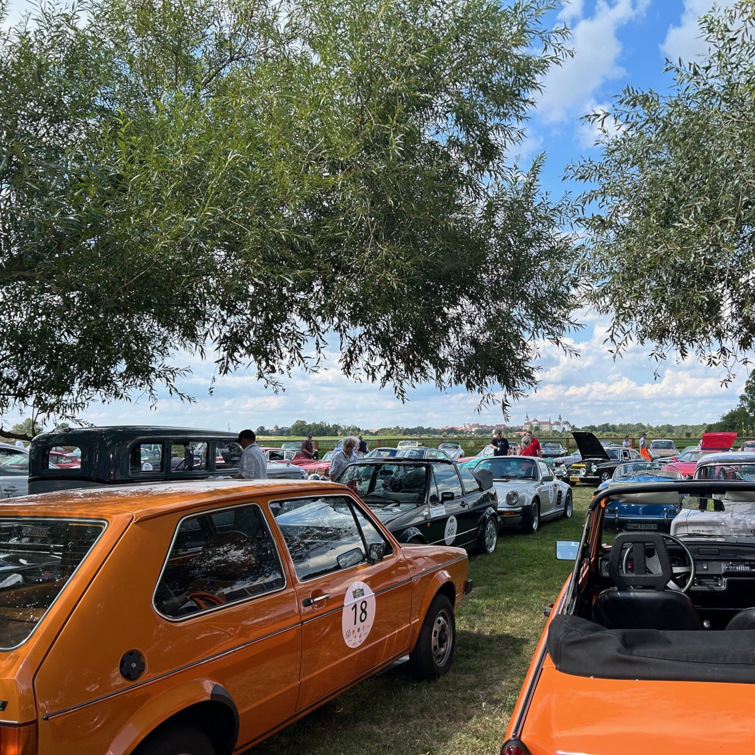 Newsbeitrag Sachsen Classic 2024 - Tag 2 Kurze Pause im Grünen