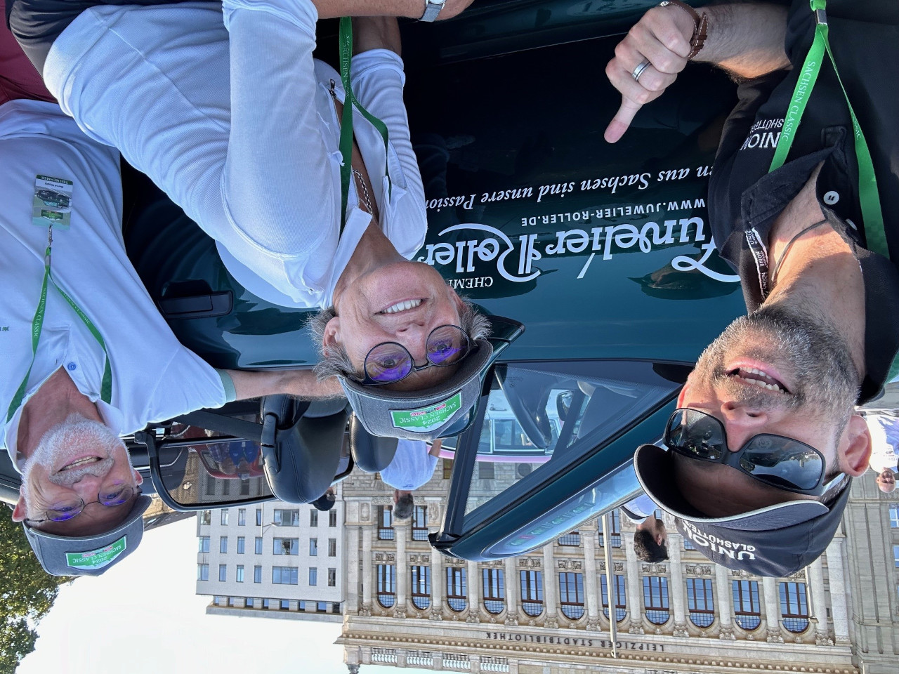 Newsbeitrag Sachsen Classic 2024 - Tag 2 Carsten Schmidt-Kippig, Andrea und Bernd Kippig