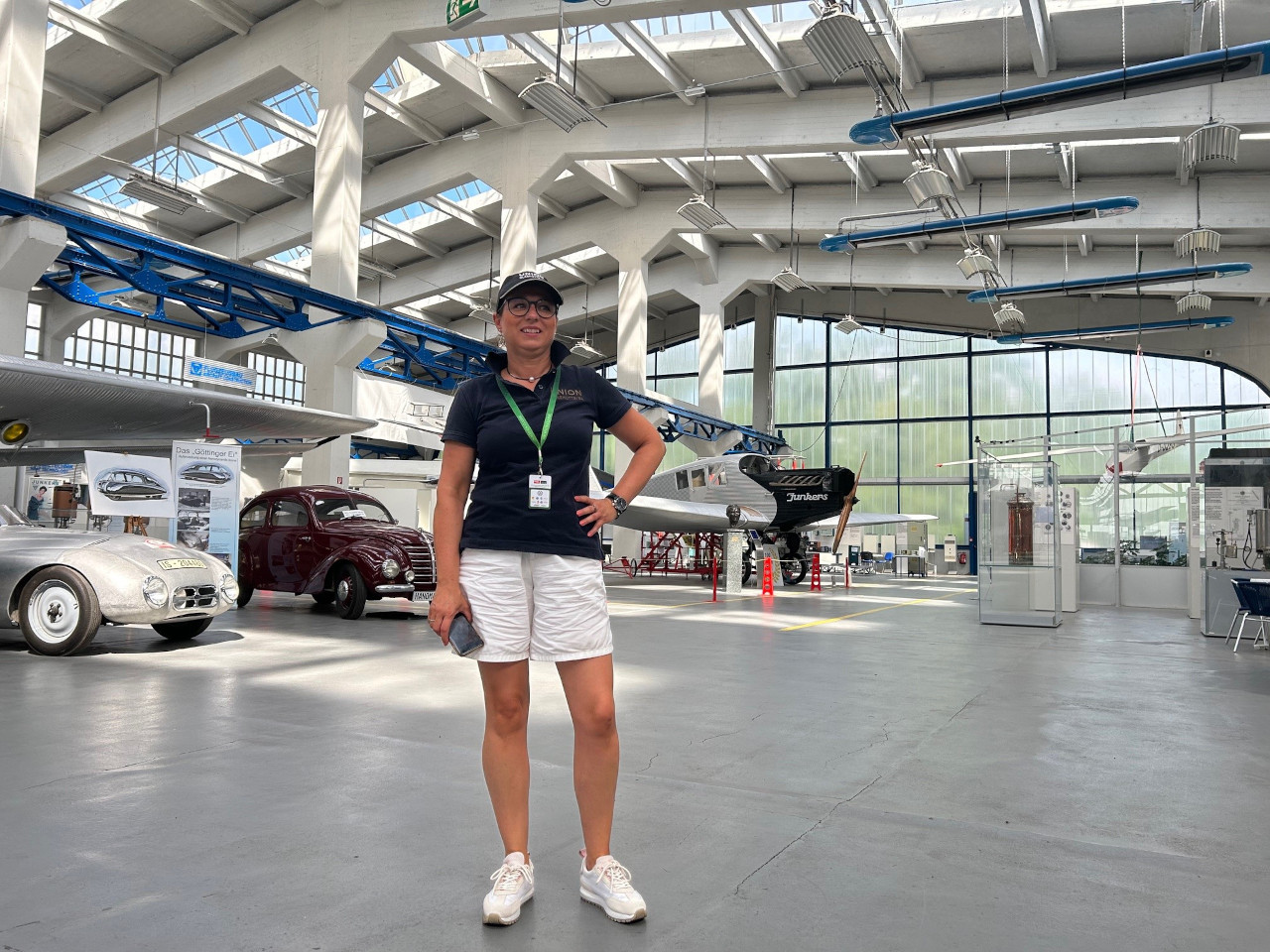 Newsbeitrag Sachsen Classic 2024 - Tag 3 Technik Museum Junkers und Angelika Horn