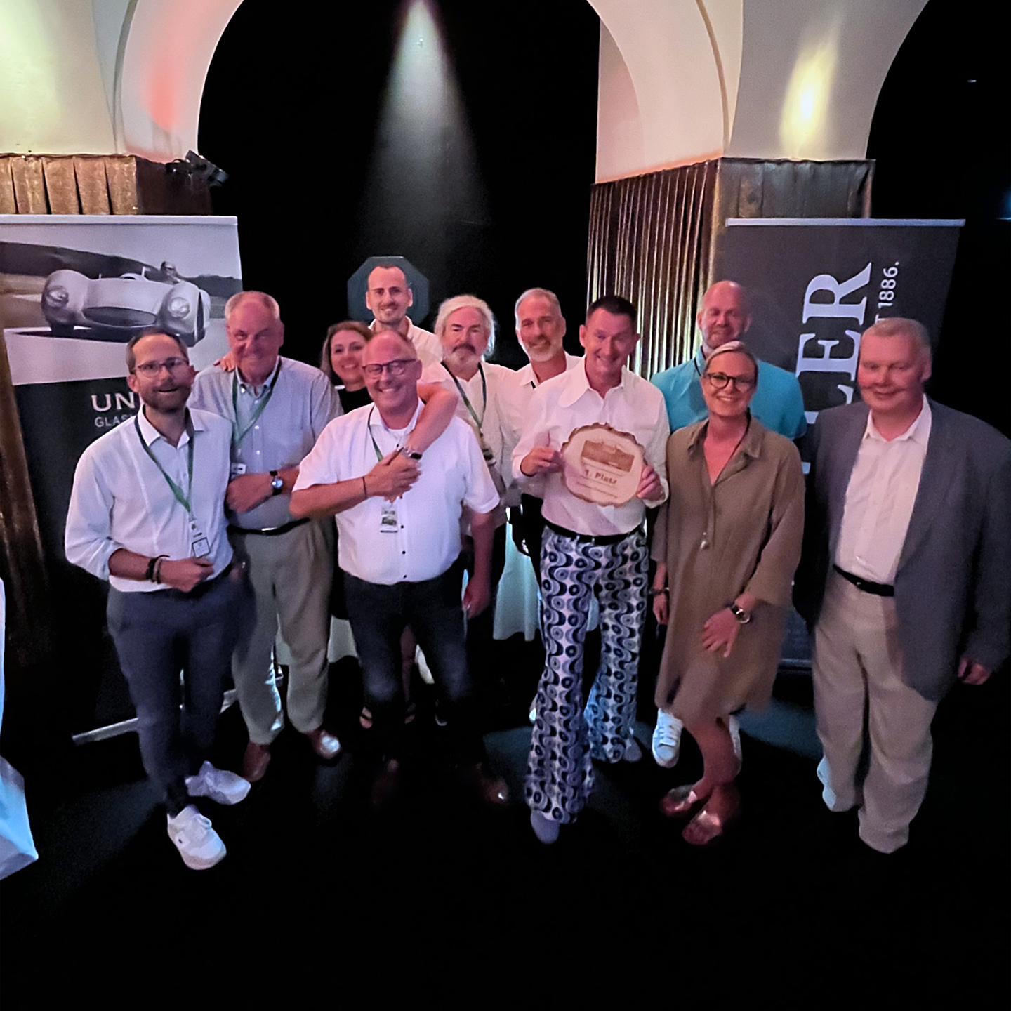 Newsbeitrag Sachsen Classic 2024 - Tag 3 Abendveranstaltung und Siegerehrung mit Team