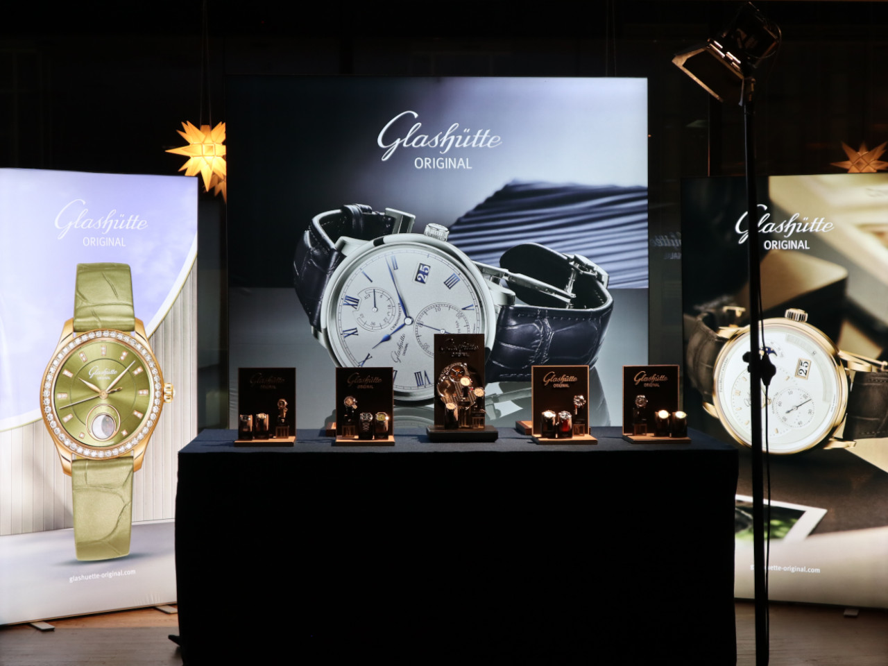 Eventstand Rendezvous unter Sternen Glashütte Original