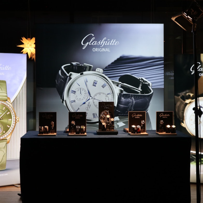 Eventstand Rendezvous unter Sternen Glashütte Original