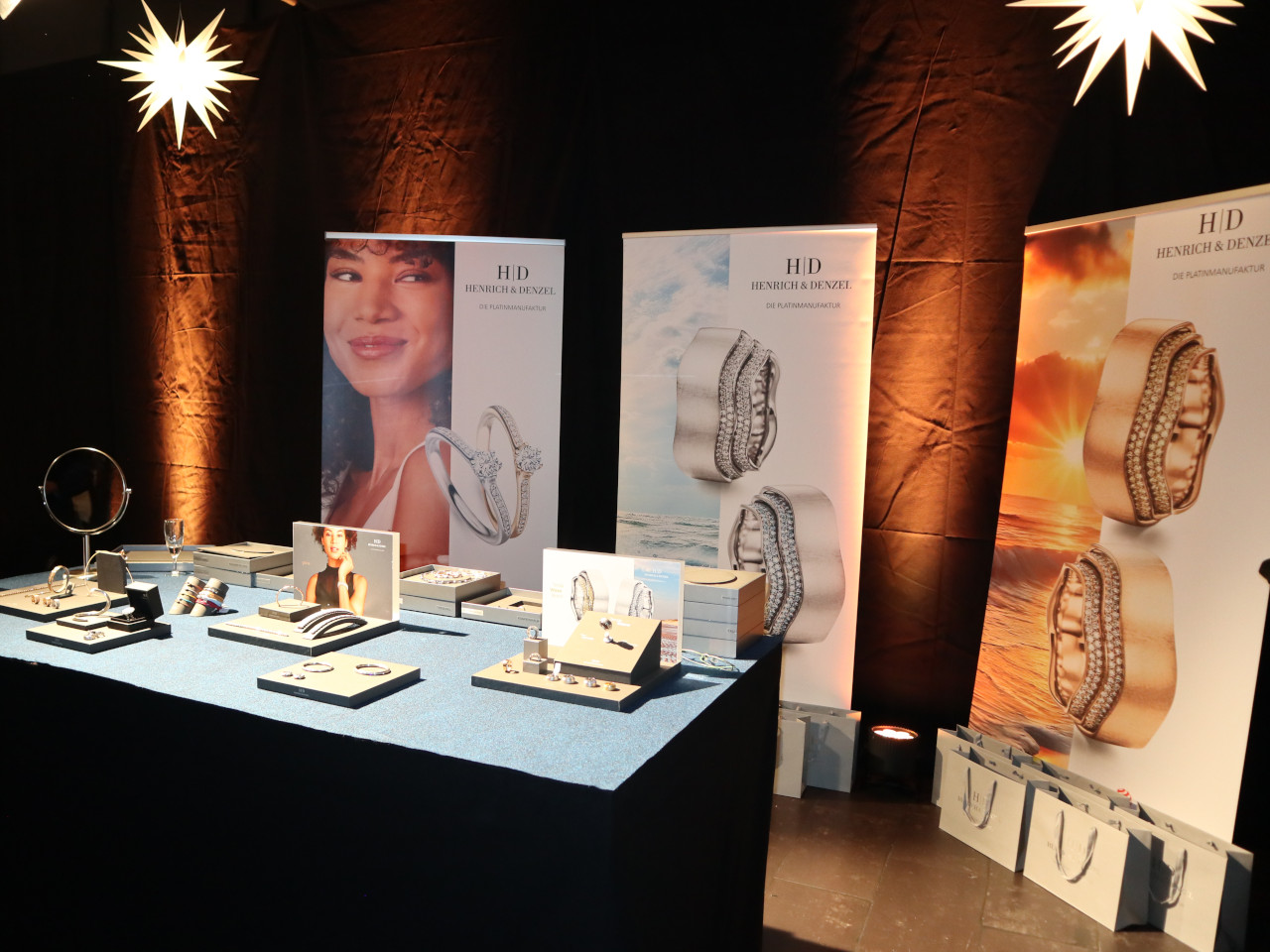 Eventstand Rendezvous unter Sternen Henrich und Denzel