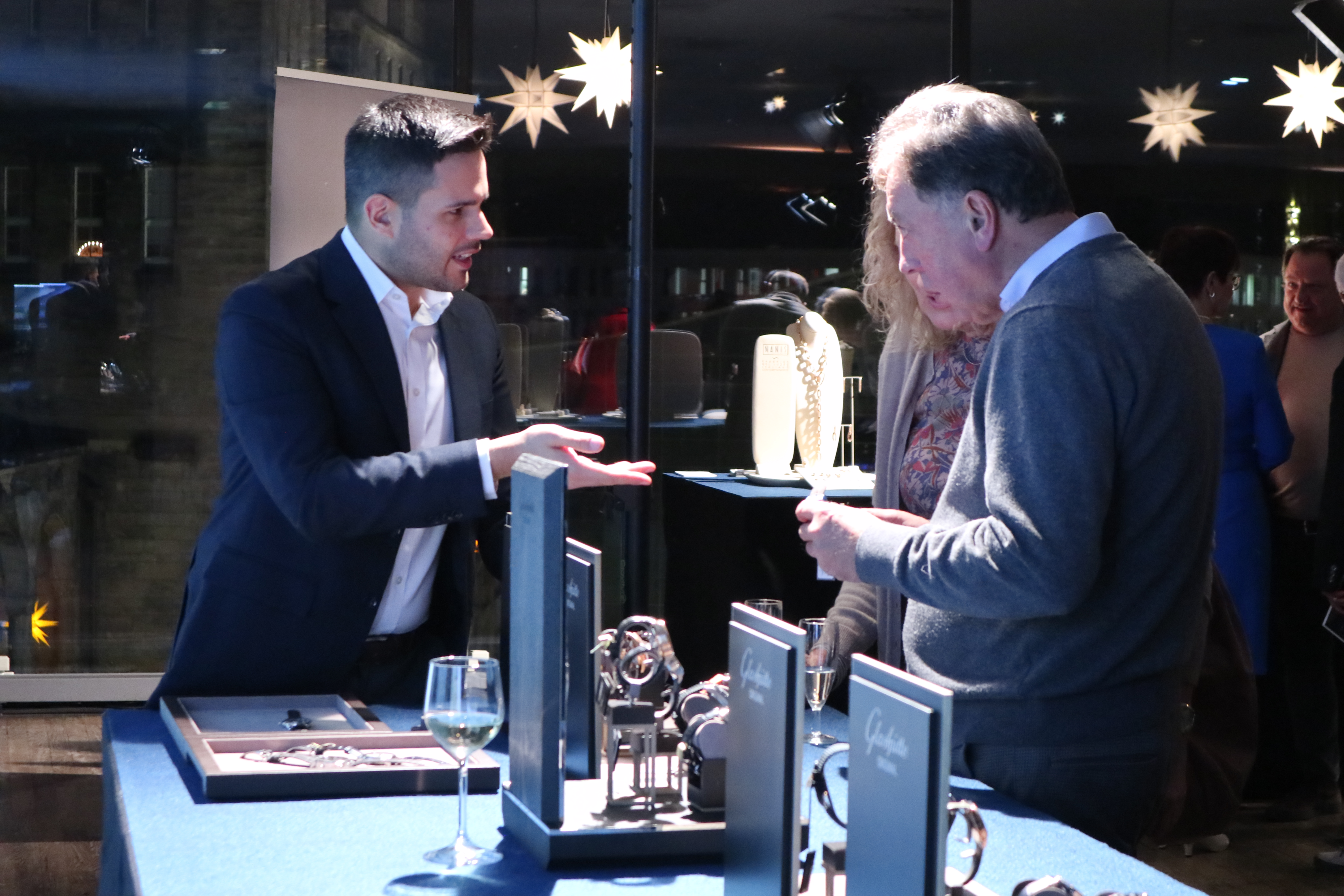 Eventstand Rendezvous unter Sternen Glashütte Original