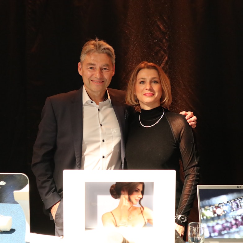 Angelika Horn und Arnd Bentner von Silhouette Schmuck