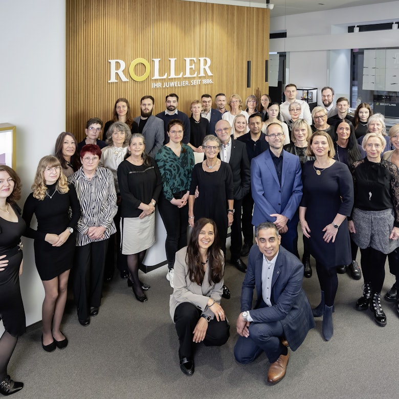 Juwelier Roller - ein großes Team engagierter Mitarbeiter