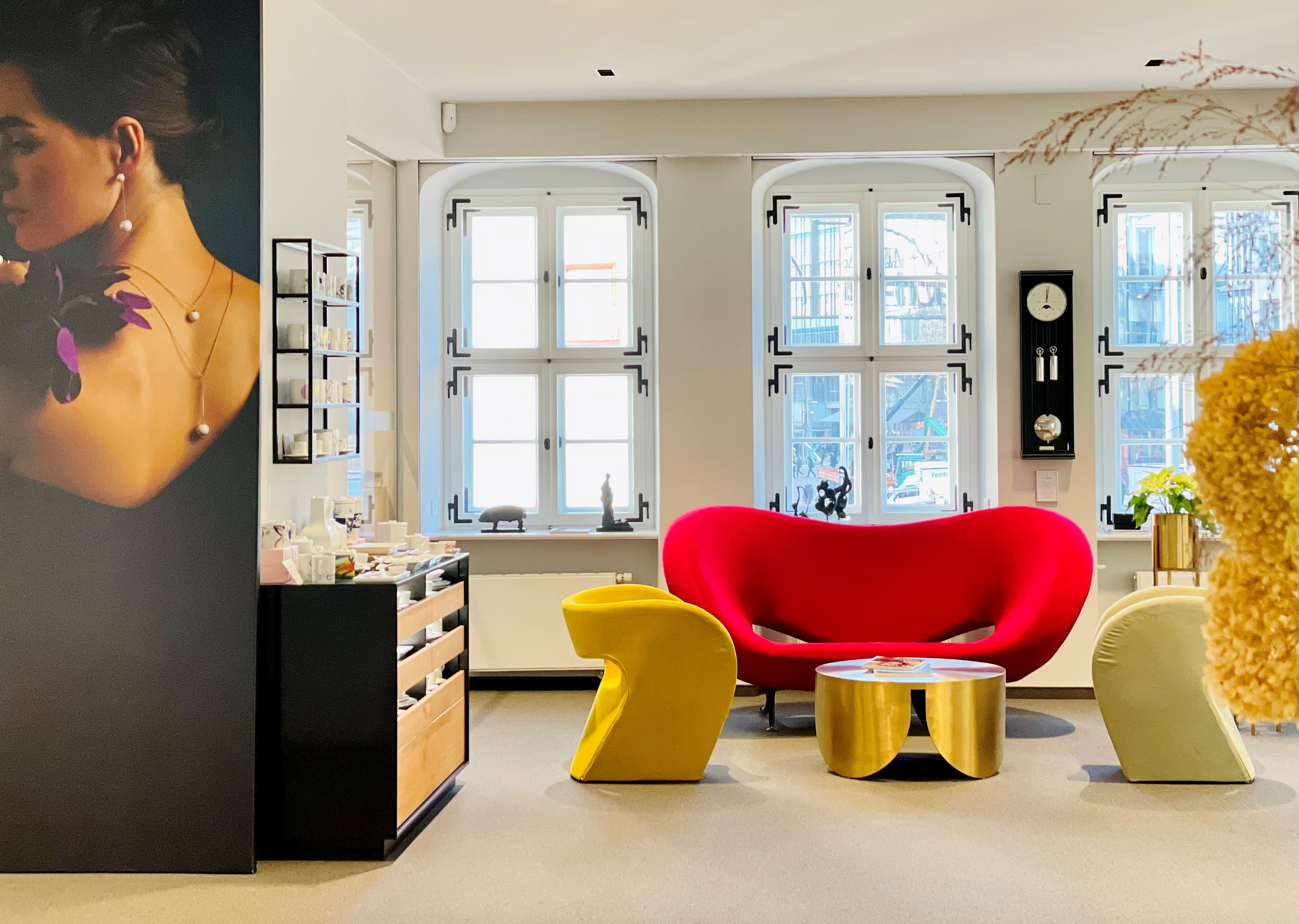 Juwelier Roller | Atelier - Sitzgruppe Obergeschoss