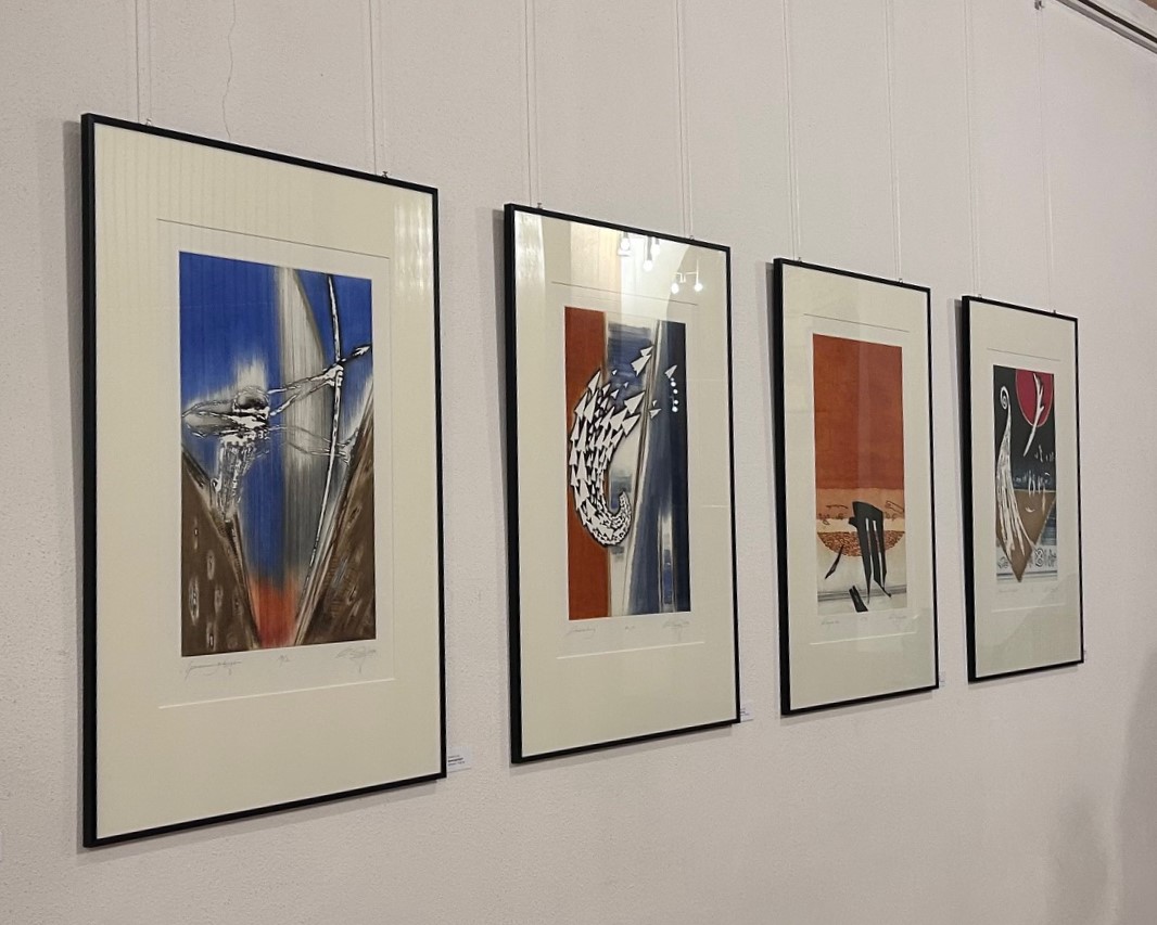 Kunstausstellung Christian Lang in der St. Jacobikirche