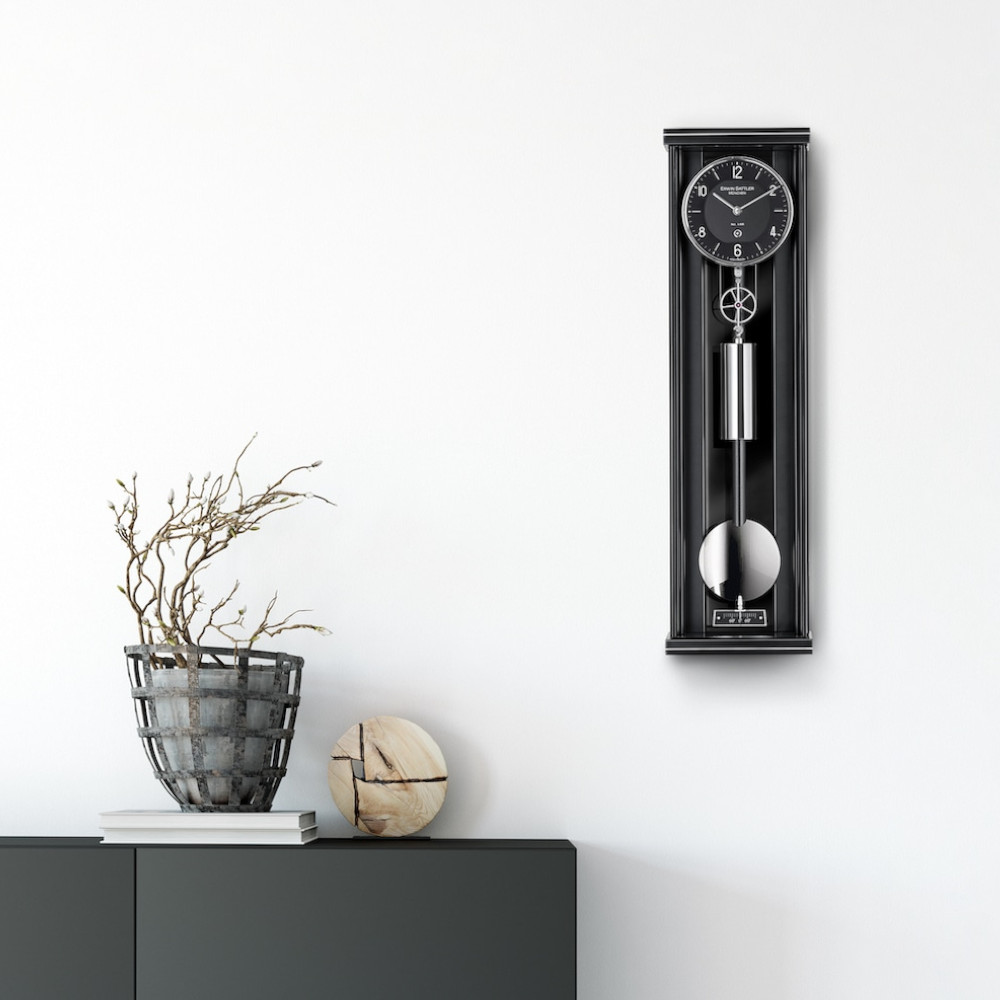 Teaserbild Großuhren - Erwin Sattler Seilzug Regulator Wanduhr Classica Graziosa 60 Limited Edition