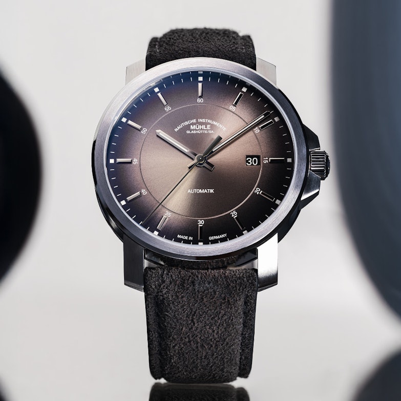 Mühle Glashütte 29er Casual Braun Zifferblatt