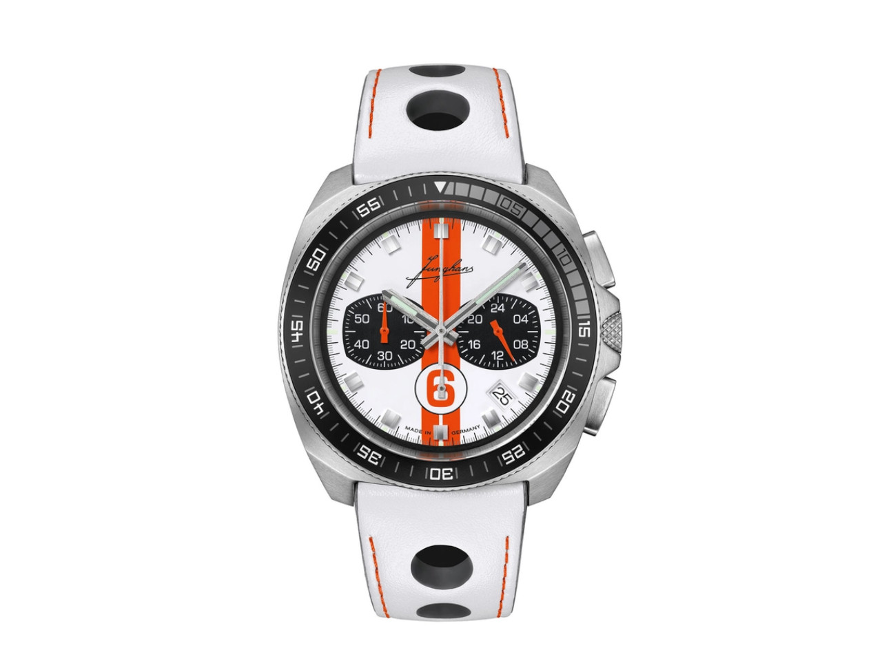 Junghans 1972 Chronoscope Sports Edition 2025 Weiß