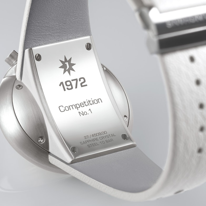 Junghans 1972 Competition Weiß Rückseite