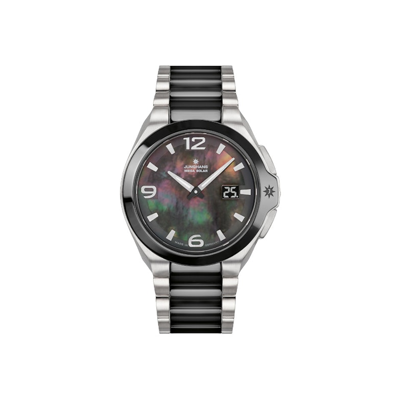 Junghans Spektrum Damen Perlmutt-Zifferblatt Metallband