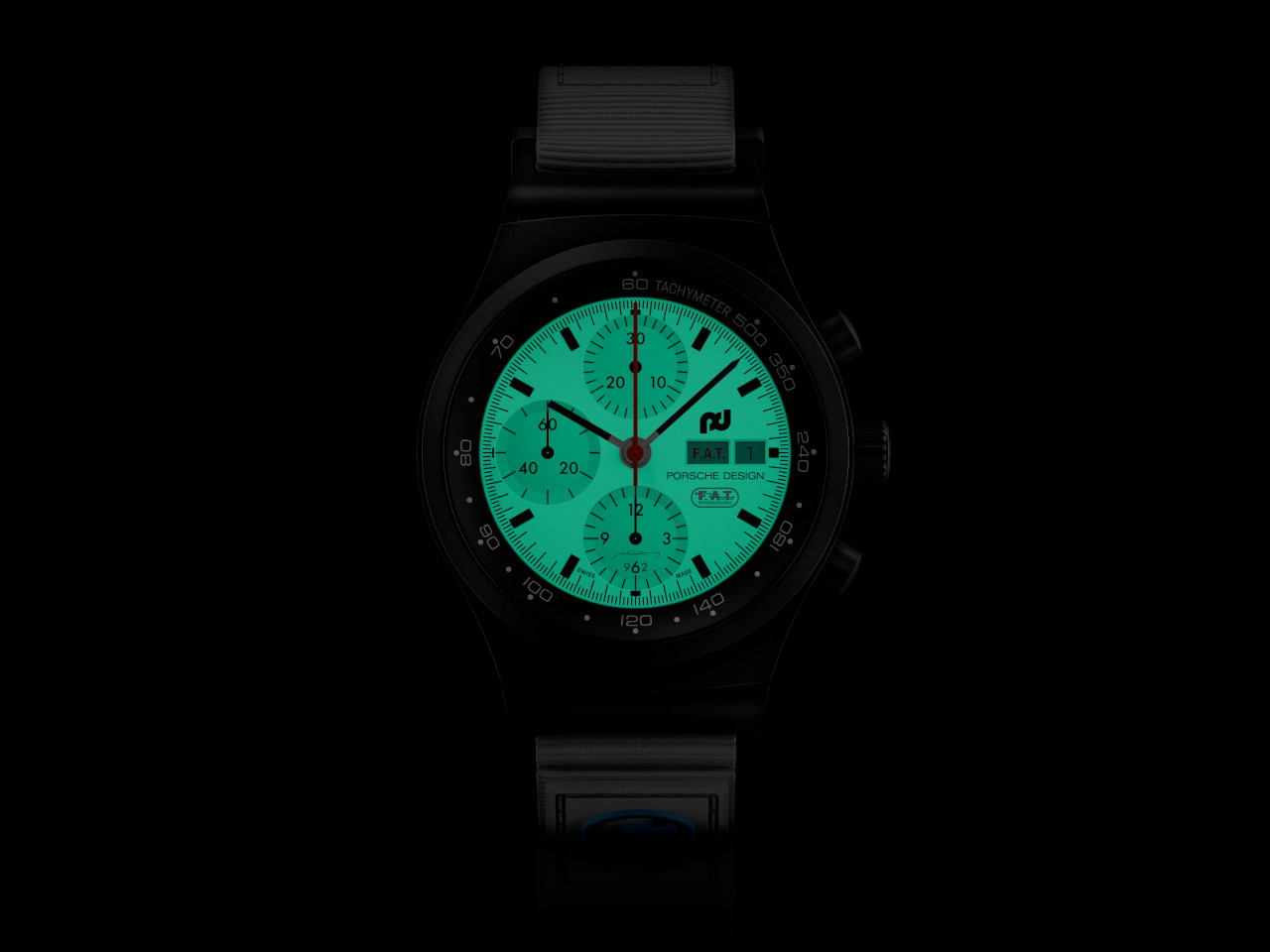Porsche Design Chronograph 1 - F.A.T. 2025 Edition Leuchtkraft
