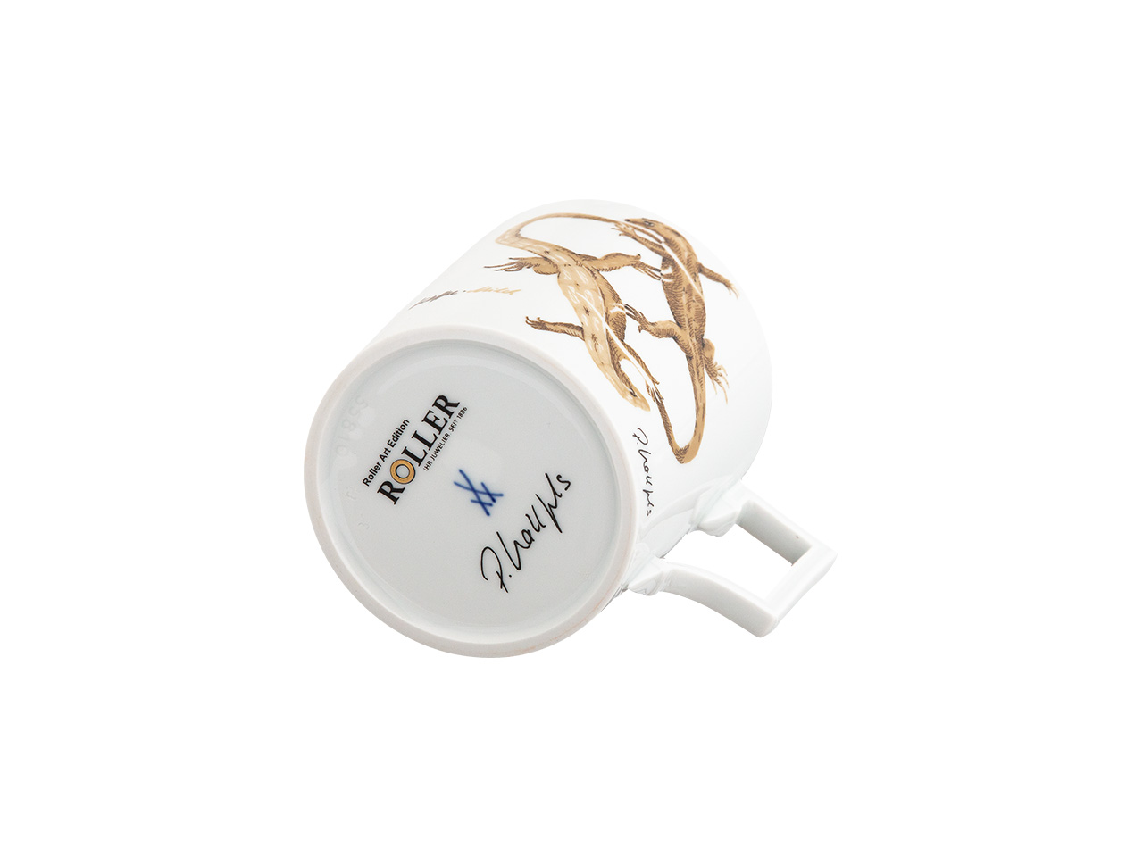 Juwelier Roller Art Edition "Peter Kallfels, Kaffee - Milch" Signatur