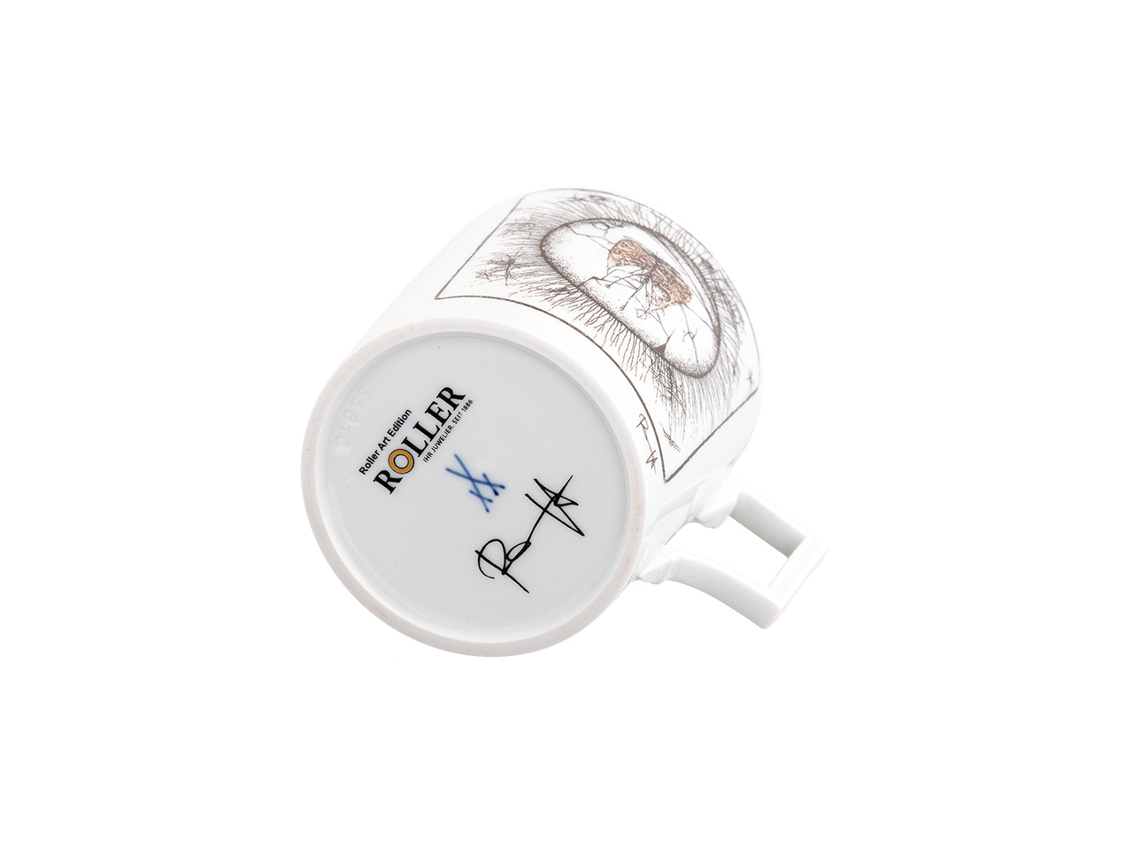 Juwelier Roller Art Edition "Thomas Michael Ranft, Ikarus" Signatur