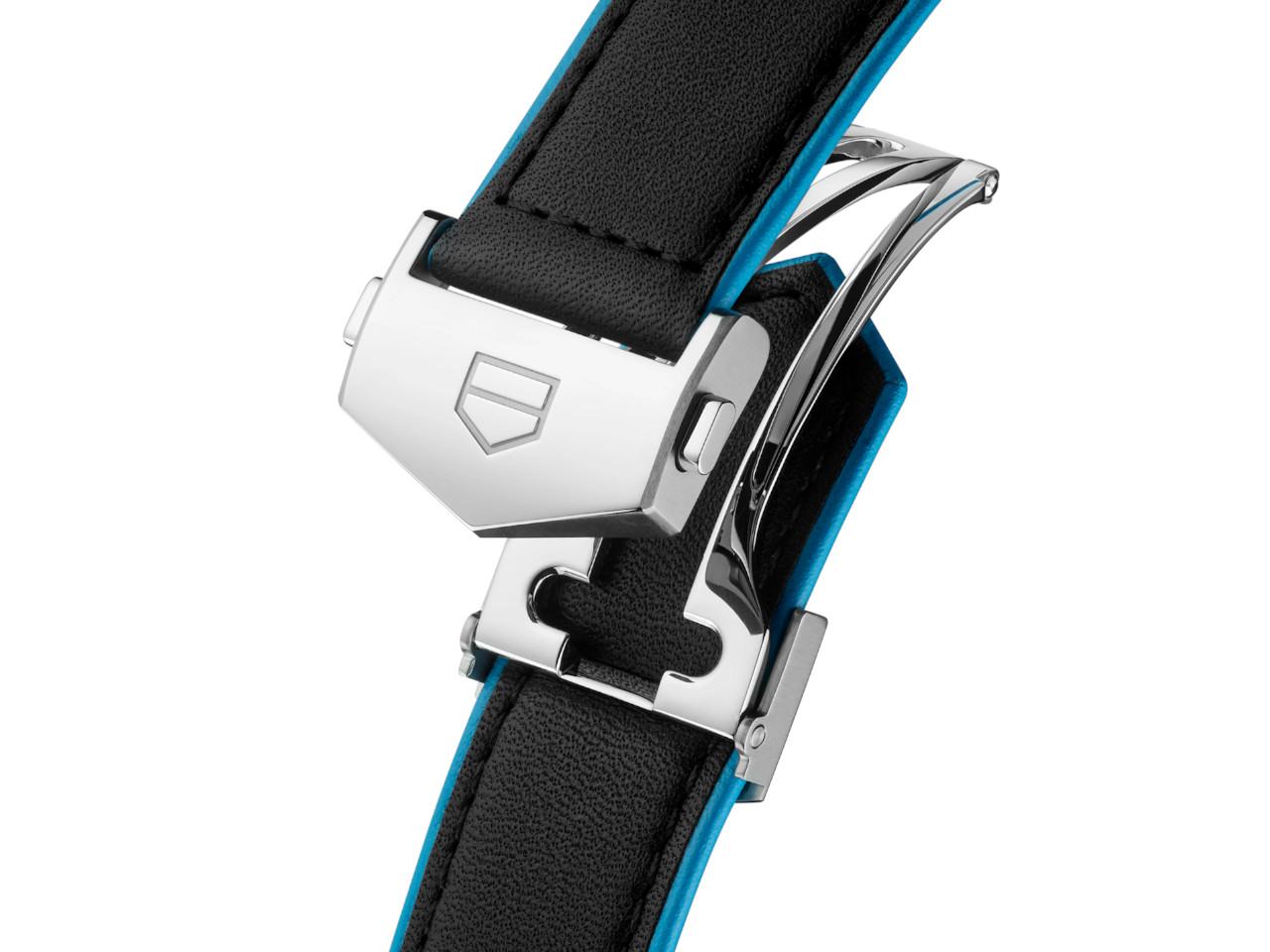 TAG Heuer Carrera Day-Date Automatik schwarzes Lederband