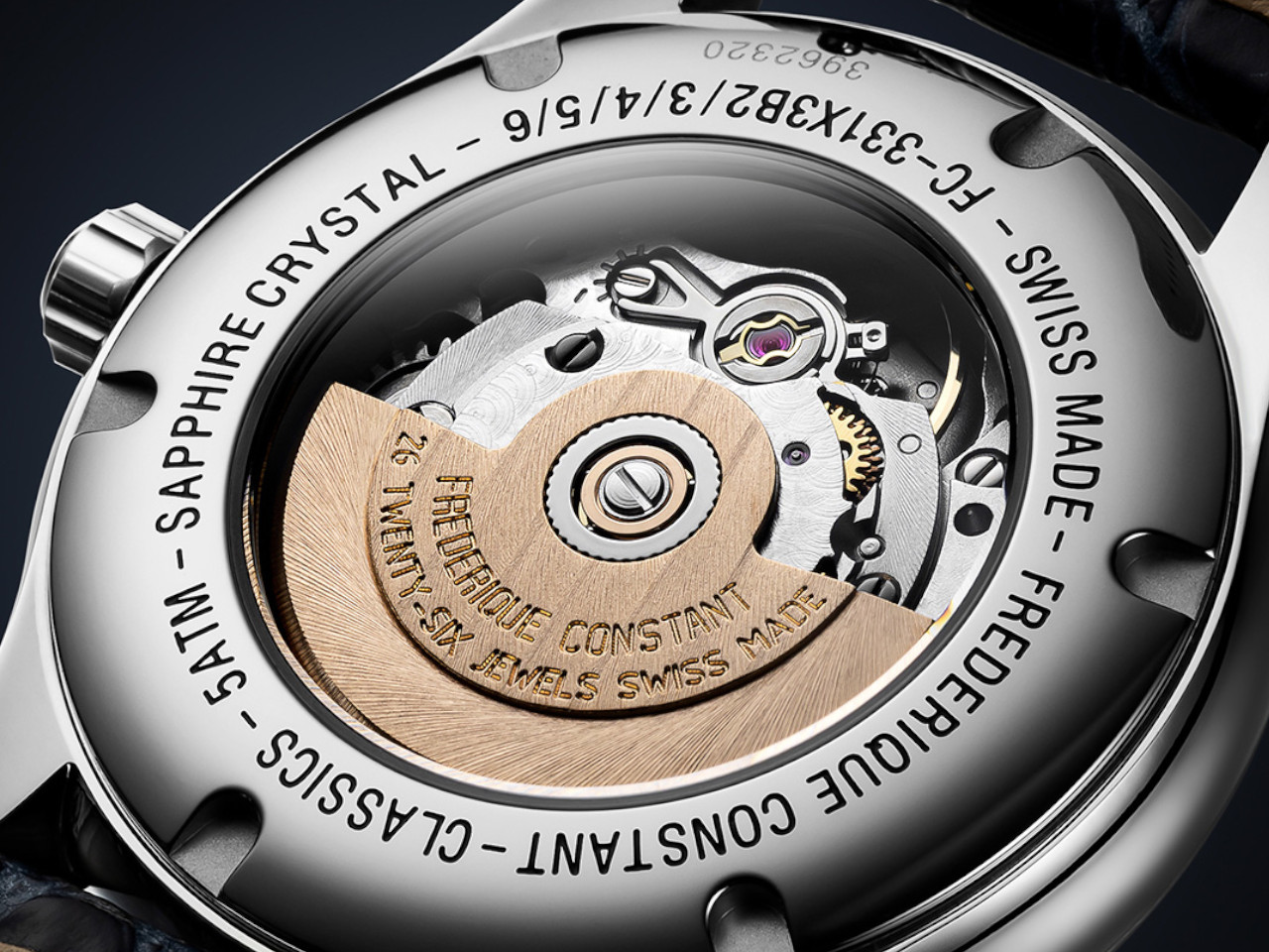 Frederique Constant Classics Elegance Luna Automatik Edelstahl 36mm