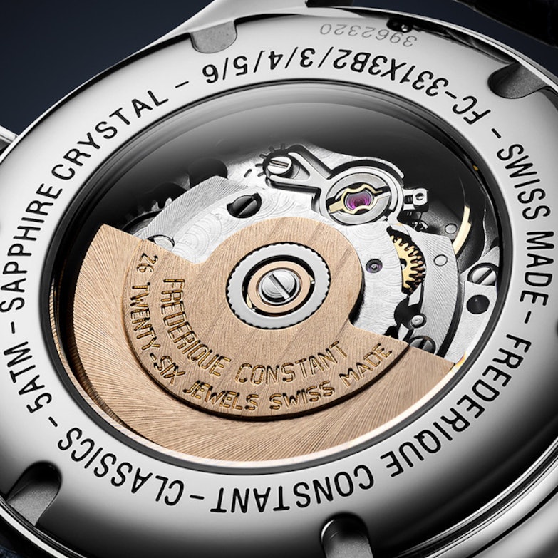 Frederique Constant Classics Elegance Luna Automatik Edelstahl 36mm