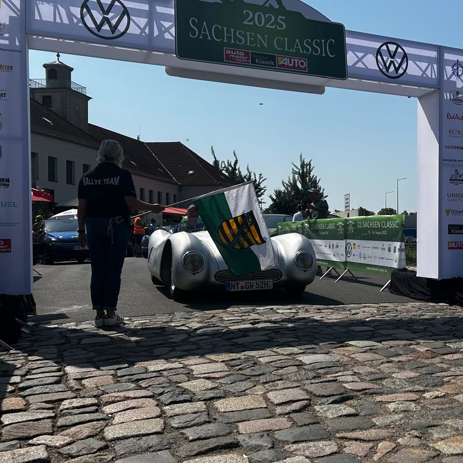 Sachsen Classic 2025 - 1. Rallye Tag der Große Werkmeister am Start