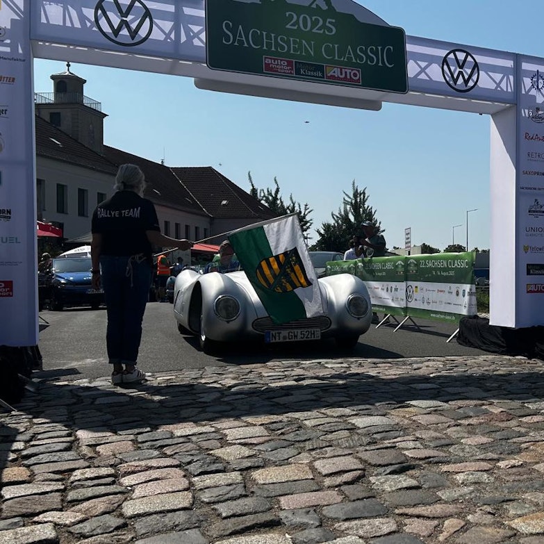 Sachsen Classic 2025 - 1. Rallye Tag der Große Werkmeister am Start