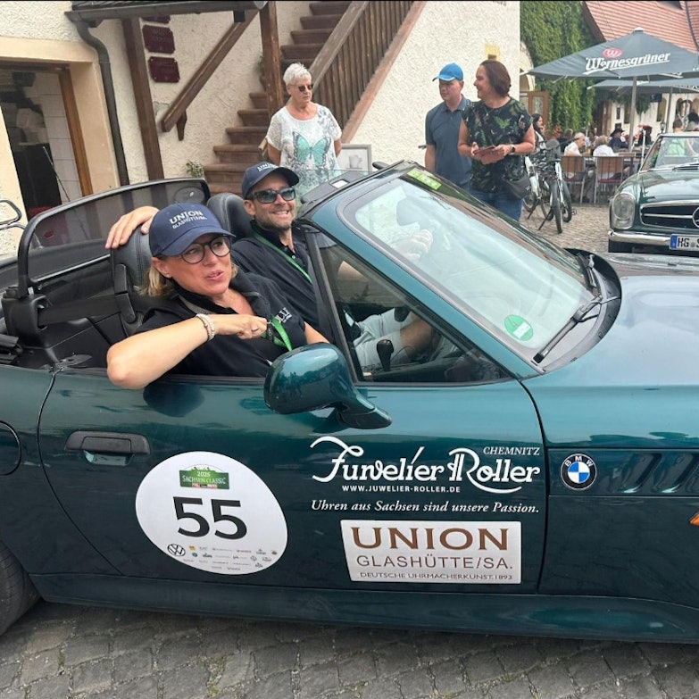 Sachsen Classic 2025 - Mittagspause Wasserschloss Klaffenbach 16. August