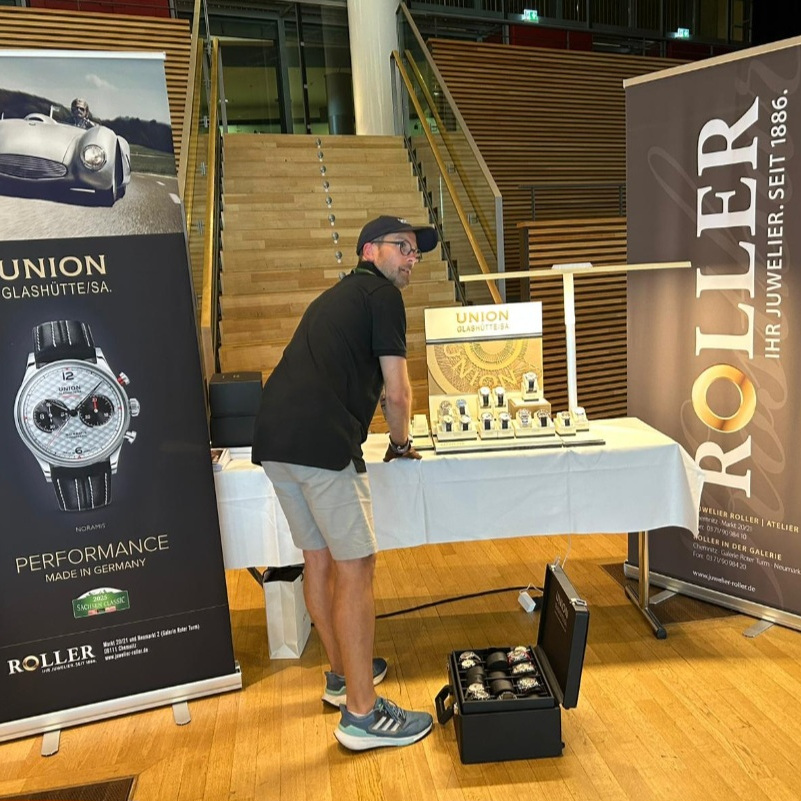 Sachsen Classic 2025 - Aufbau zur Abendveranstaltung 16. August