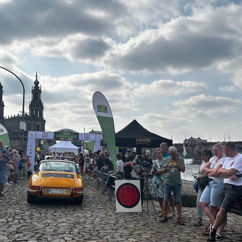Sachsen Classic 2025 - Zuschauer Dresden 16. August