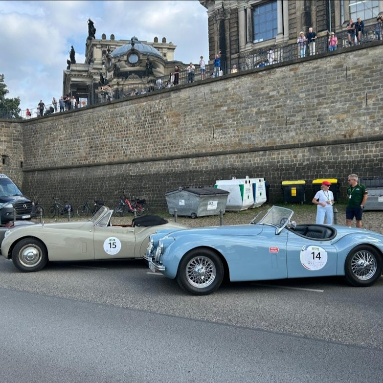 Sachsen Classic 2025 - Oldtimer in Dresden 16. August