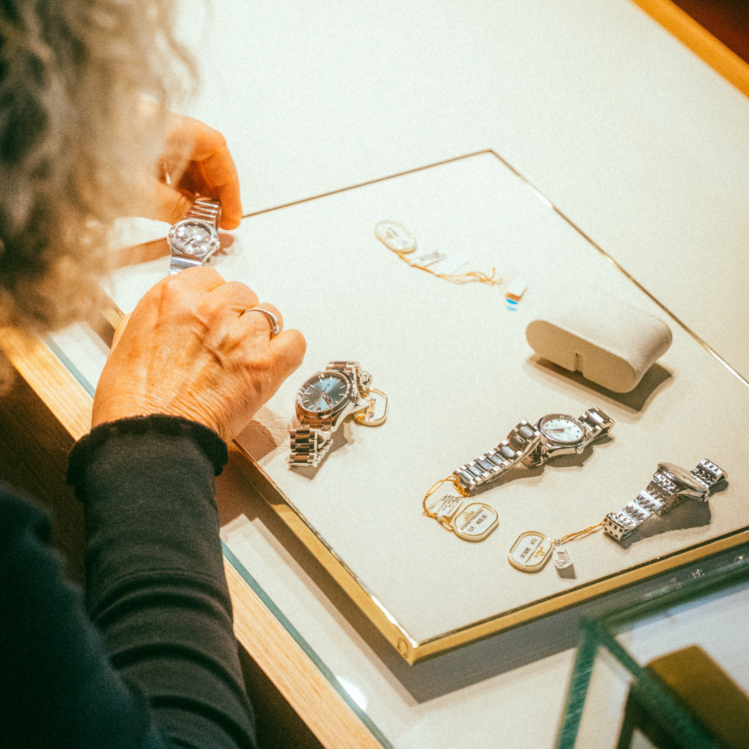 Omega Lounge Eröffnung | Uhrenauswahl