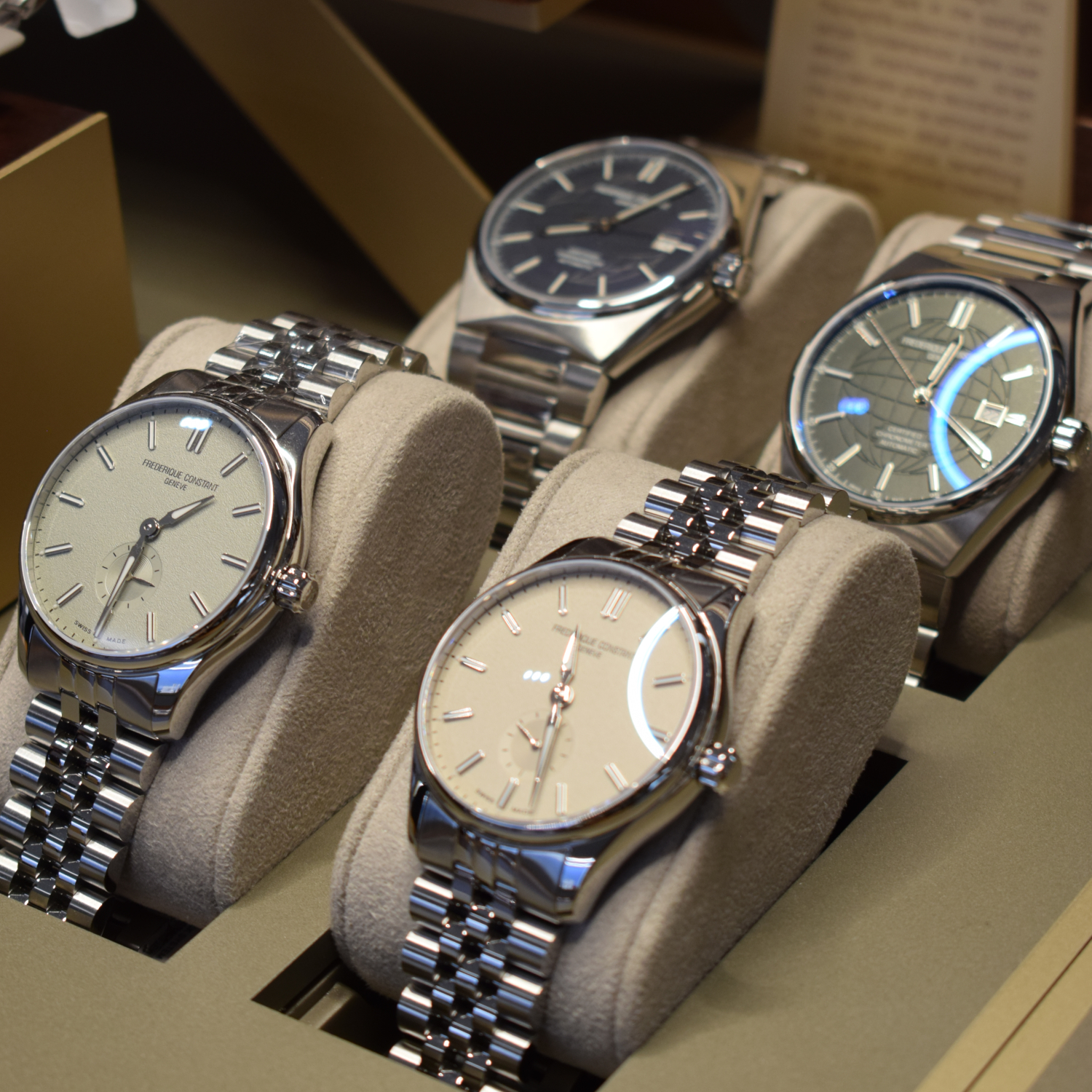 Alpina Gisbert Brunner Event | Frederique Constant Highlife und Classic Uhren