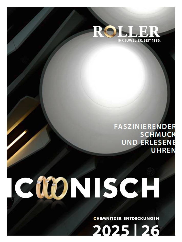 Titelbild Jahrbuch Juwelier Roller 2025-2026
