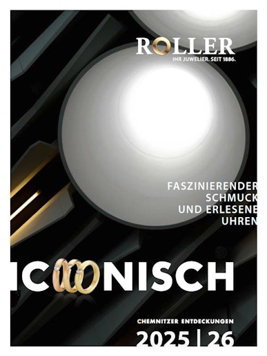 Titelbild Jahrbuch Juwelier Roller 2025-2026