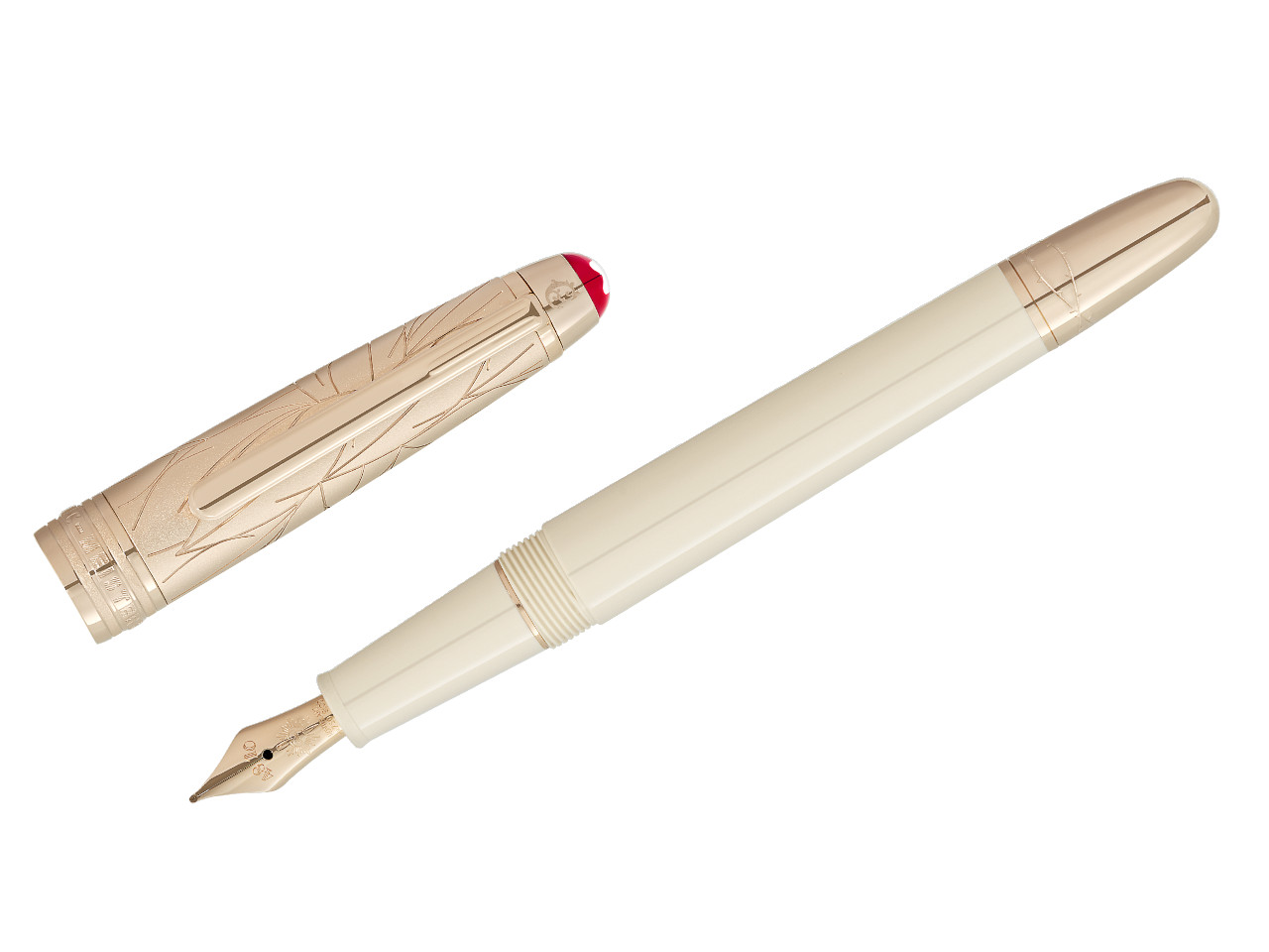 Montblanc Meisterstück Romeo & Juliet Doué Classique Füllfederhalter Elfenbeinfarben limitiert