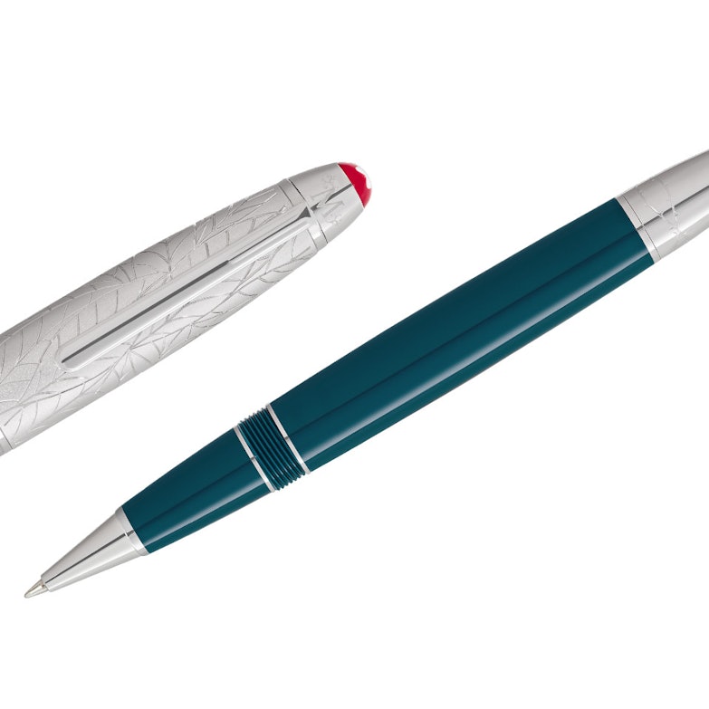 Montblanc Meisterstück Romeo & Juliet Doué LeGrand Rollerball Blaugrün limitiert