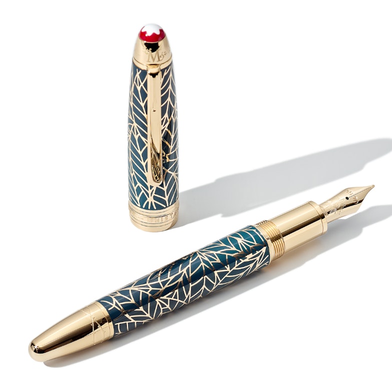 Montblanc Meisterstück Romeo & Juliet Solitaire LeGrand Füllfederhalter Blaugrün limitiert
