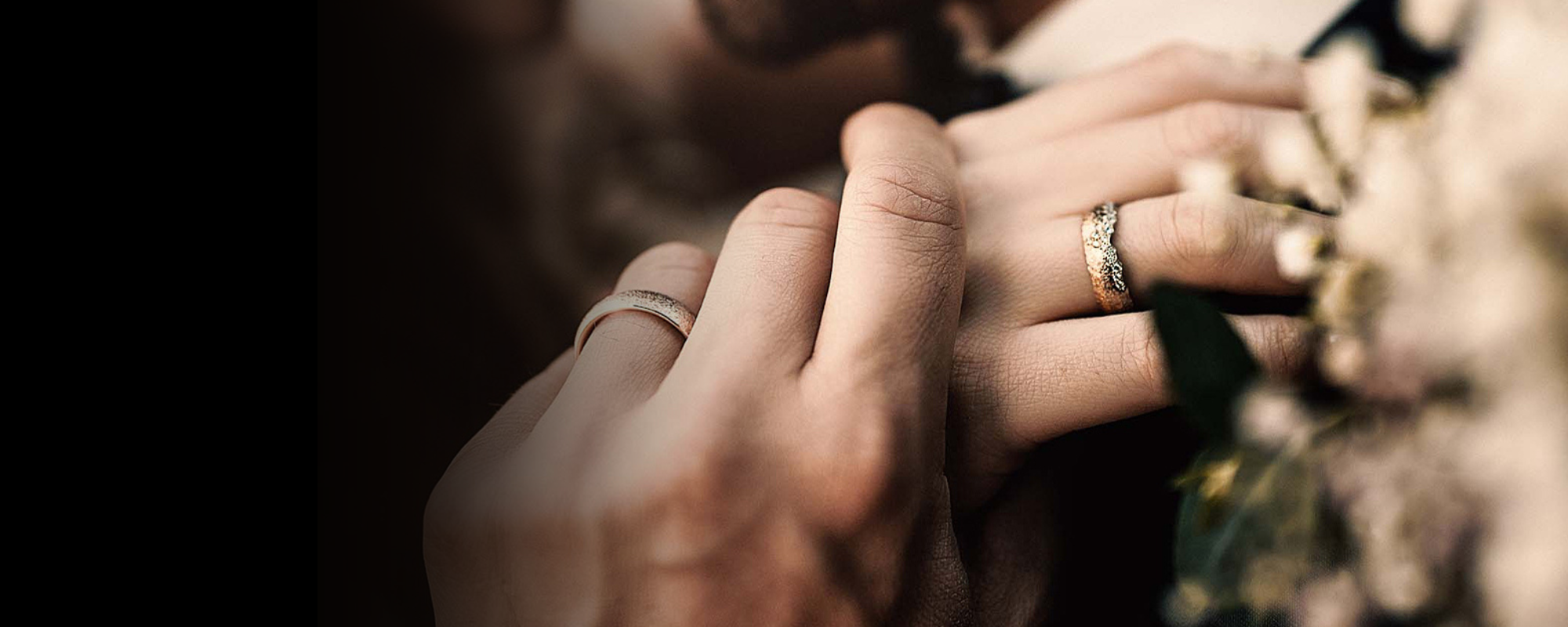 Startseiten-Abschnitt Trauringe