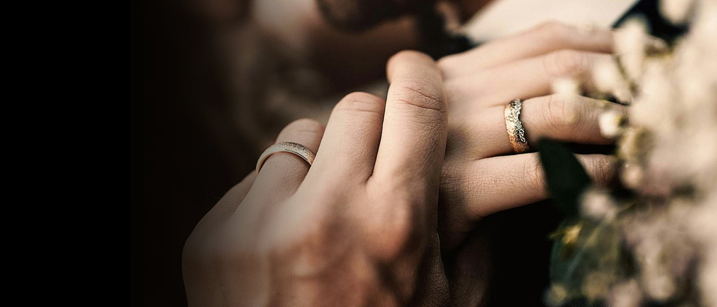 Startseiten-Abschnitt Trauringe