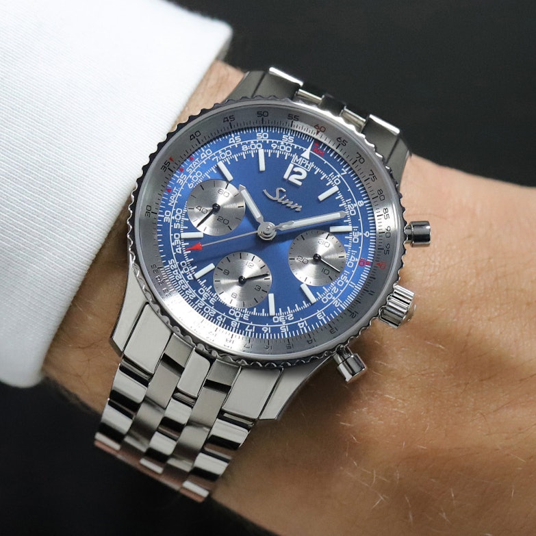 Sinn Spezialuhren 903 Ti II Jubiläum am Handgelenk