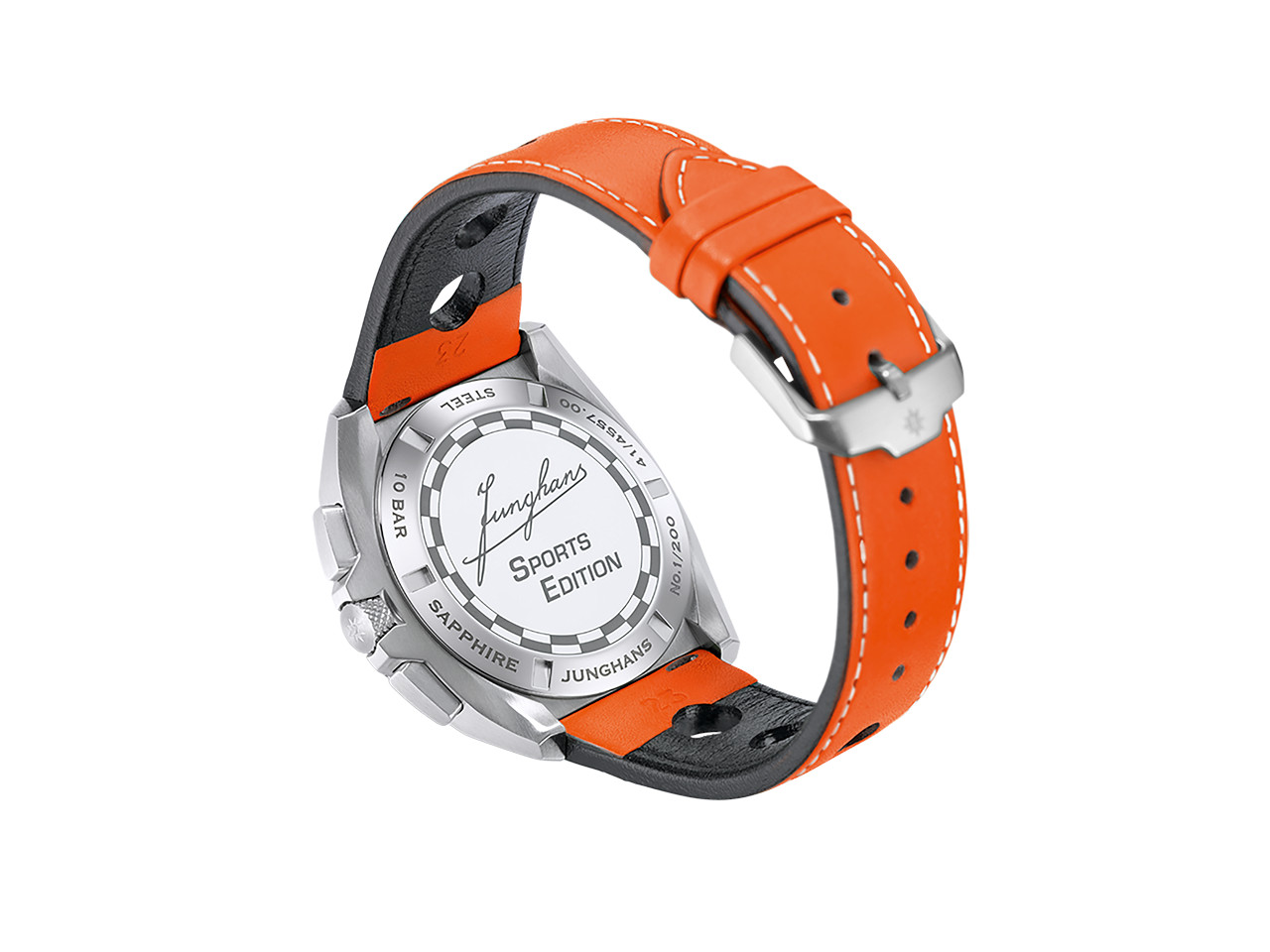 Junghans 1972 Chronoscope Sports Edition 2026 Gehäuseboden