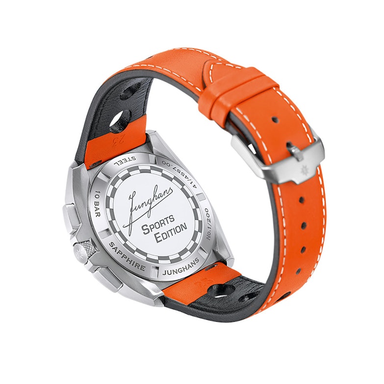 Junghans 1972 Chronoscope Sports Edition 2026 Gehäuseboden