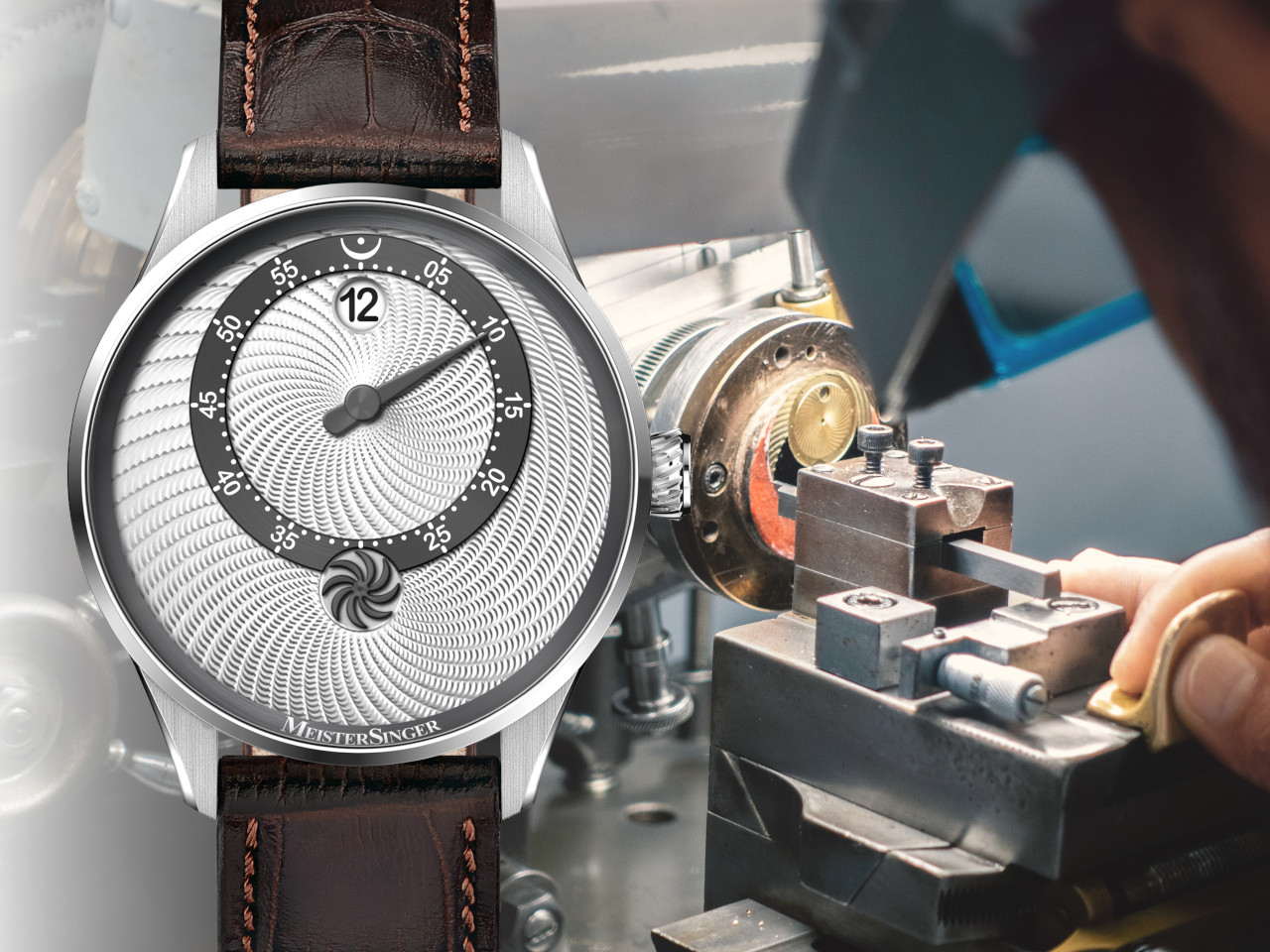 MeisterSinger Panthero Jumping Hour