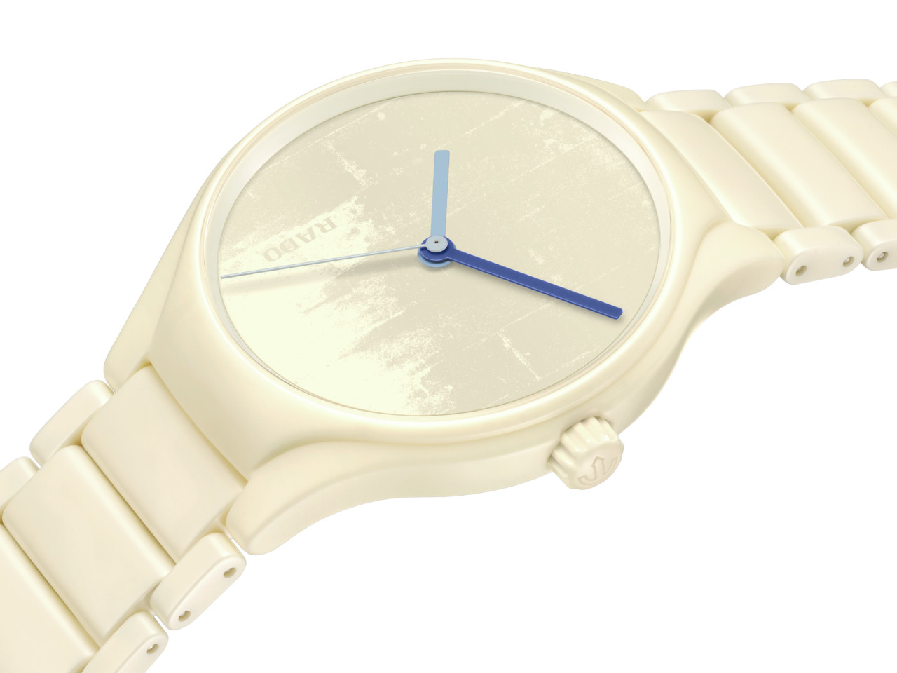Rado True Round x Les Couleurs Le Corbusier Ivory