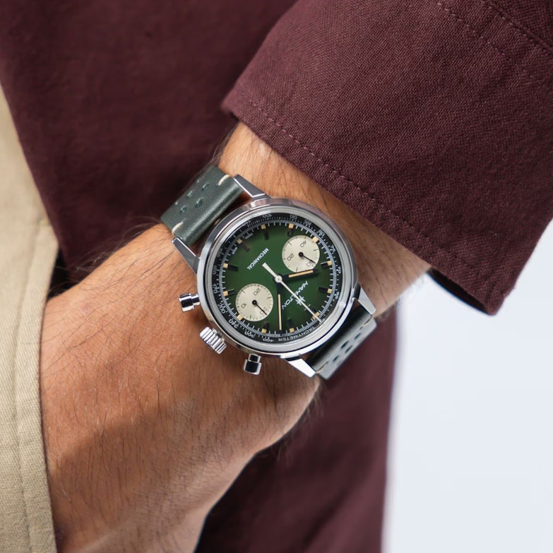 Hamilton American Classic Intra-Matic Chronograph H am Handgelenk