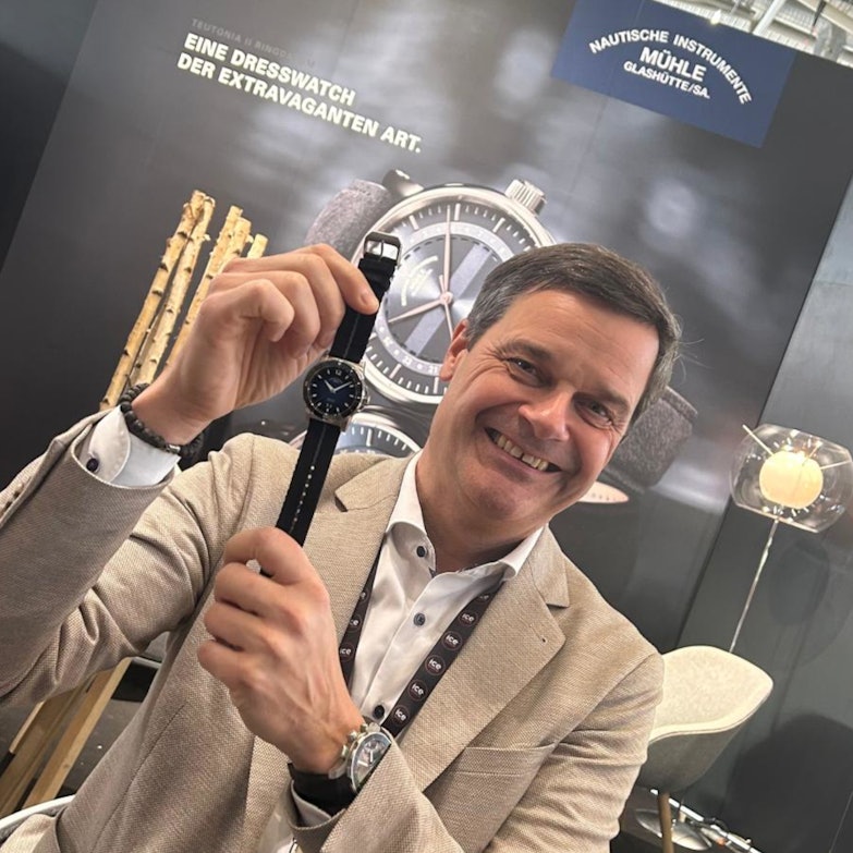 Juwelier Roller Inhorgenta 2026 - Messestand Mühle Glashütte - Thilo Mühle