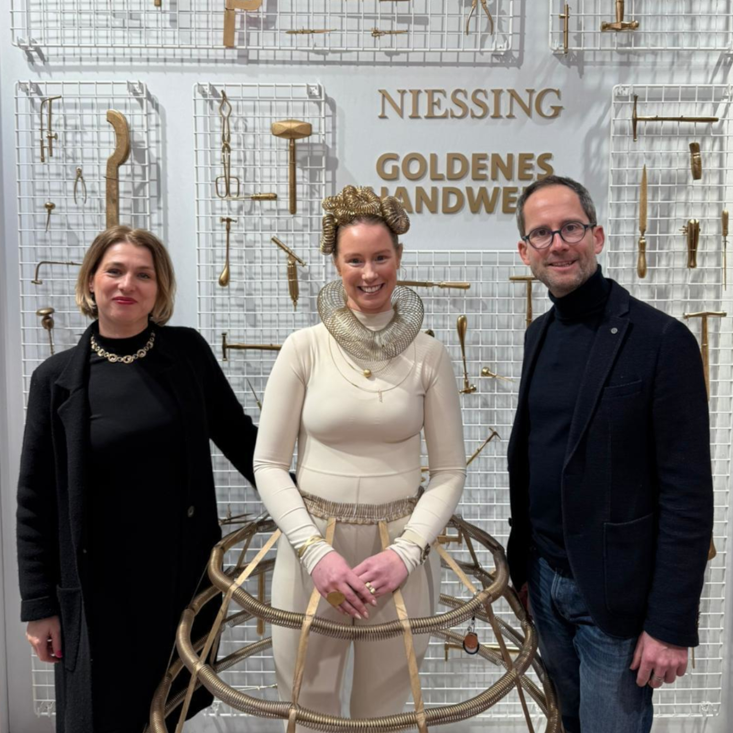 Juwelier Roller Inhorgenta 2026 - Messestand Niessing - Jubiläum Niessing Schnur