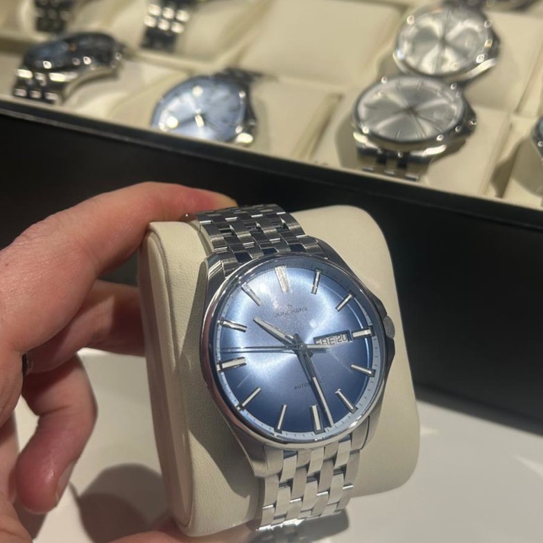 Juwelier Roller Inhorgenta 2026 - Messestand Junghans - Meister S